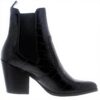Bottes Steve Madden Femme Cuir Noir Talon Western