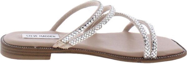 Sandales Steve Madden Starie-S Strass Talon Bas Femme-1