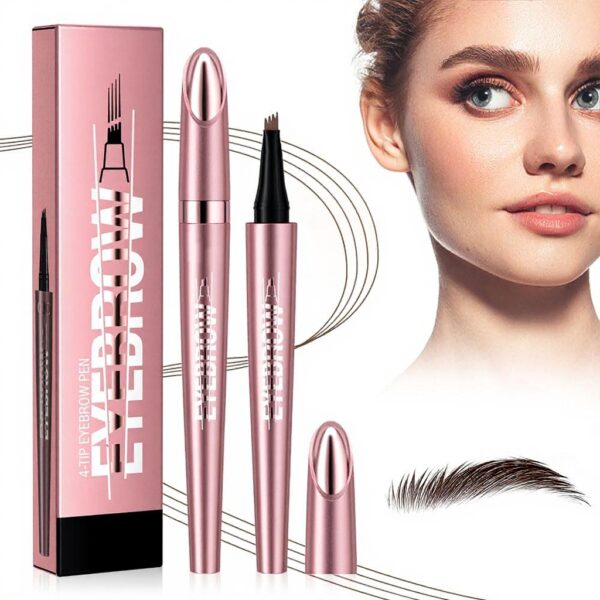 Crayon Sourcil Waterproof TBLMPNE 3D Micro Fourchu Marron