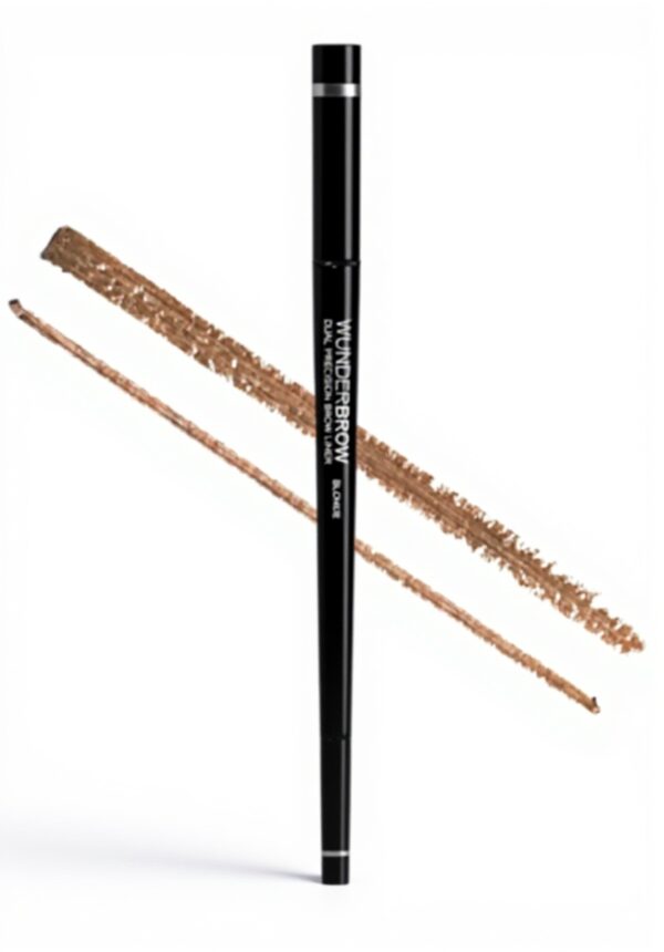 Crayon à sourcils WUNDER2 double embout, teinte Blonde